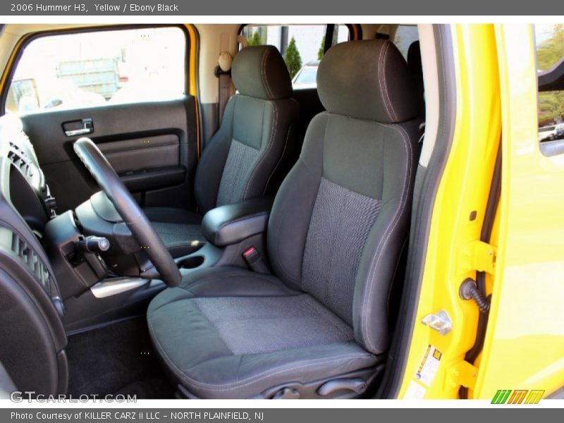 Yellow / Ebony Black 2006 Hummer H3