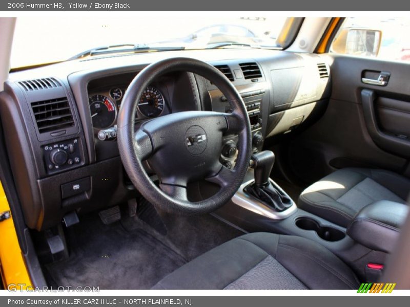 Yellow / Ebony Black 2006 Hummer H3