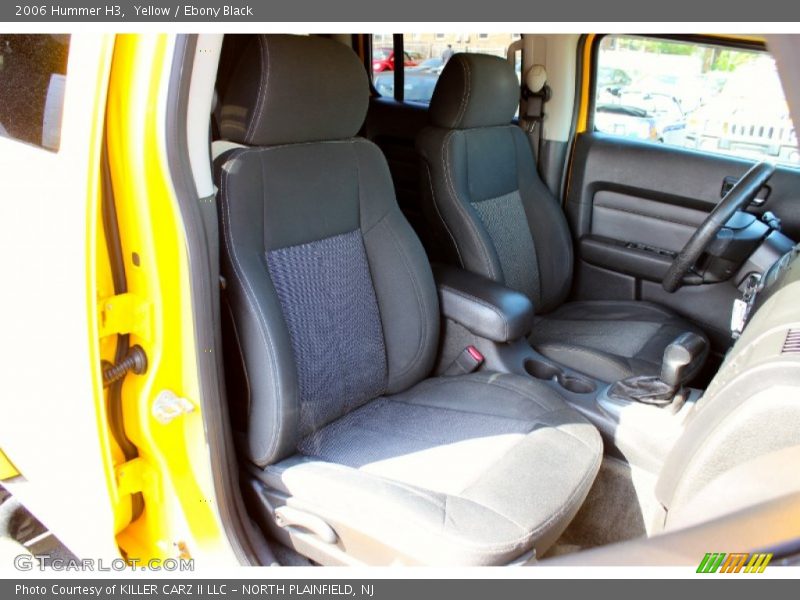 Yellow / Ebony Black 2006 Hummer H3