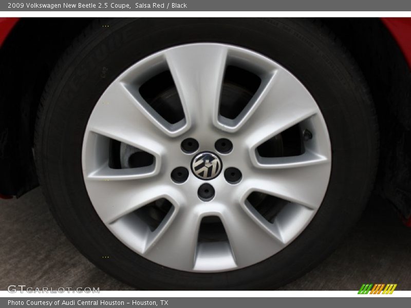 Salsa Red / Black 2009 Volkswagen New Beetle 2.5 Coupe