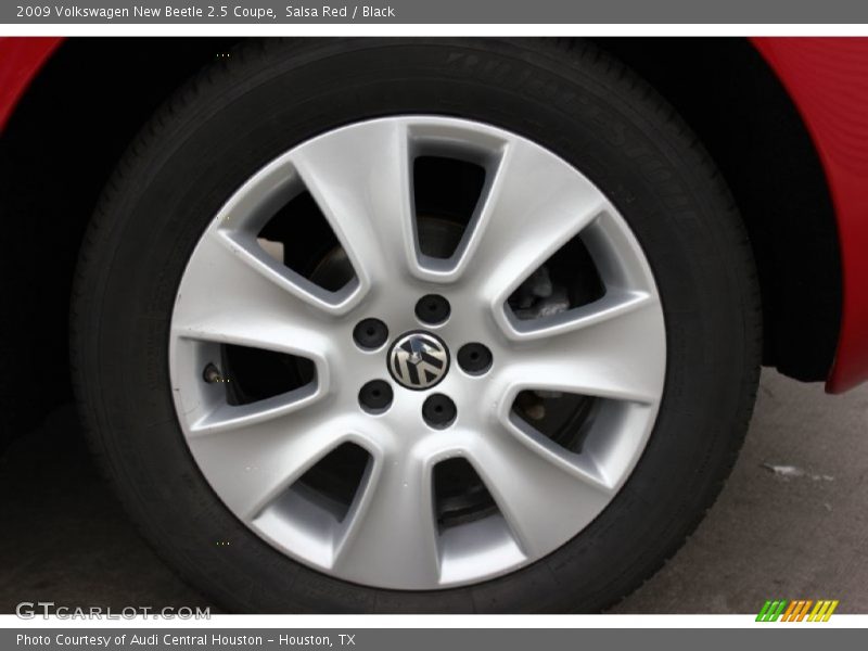 Salsa Red / Black 2009 Volkswagen New Beetle 2.5 Coupe