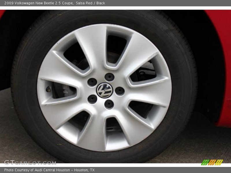 Salsa Red / Black 2009 Volkswagen New Beetle 2.5 Coupe