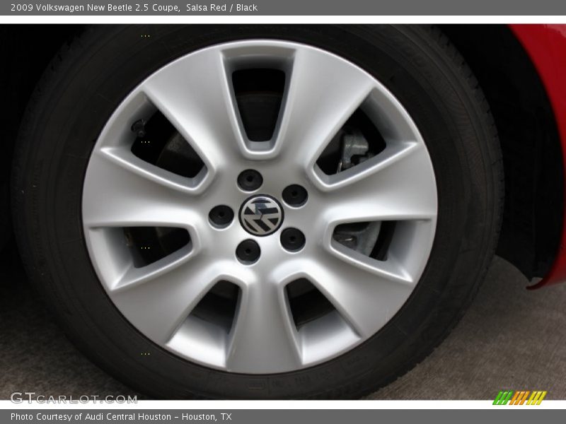 Salsa Red / Black 2009 Volkswagen New Beetle 2.5 Coupe