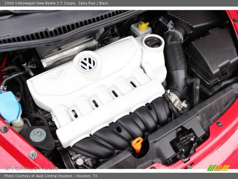 Salsa Red / Black 2009 Volkswagen New Beetle 2.5 Coupe