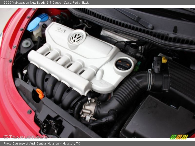 Salsa Red / Black 2009 Volkswagen New Beetle 2.5 Coupe