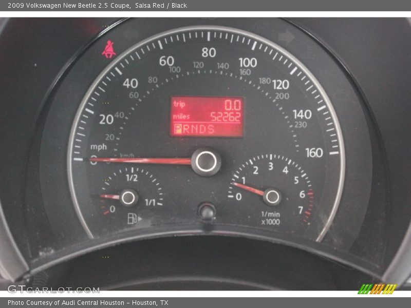 Salsa Red / Black 2009 Volkswagen New Beetle 2.5 Coupe