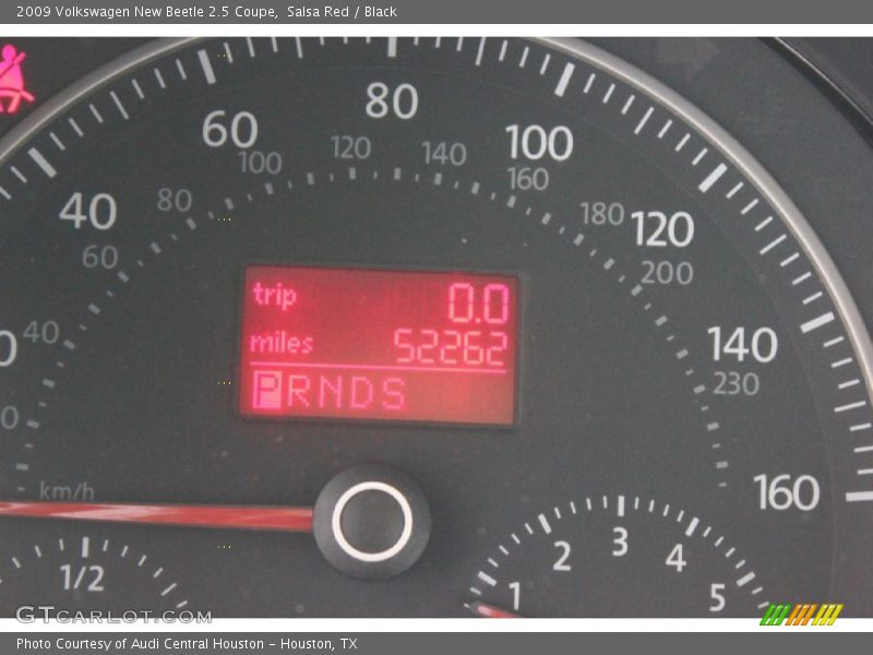 Salsa Red / Black 2009 Volkswagen New Beetle 2.5 Coupe