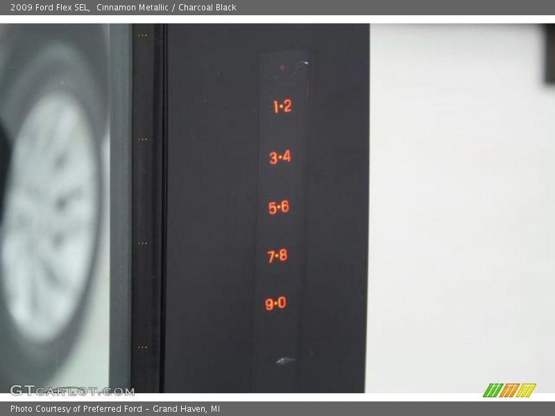 Cinnamon Metallic / Charcoal Black 2009 Ford Flex SEL
