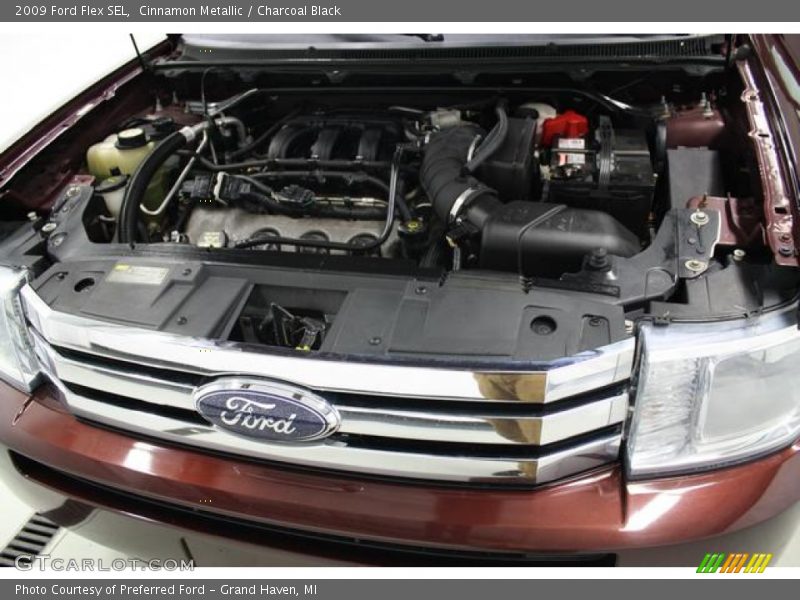 Cinnamon Metallic / Charcoal Black 2009 Ford Flex SEL