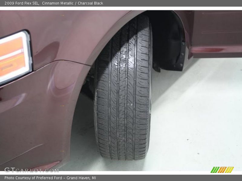 Cinnamon Metallic / Charcoal Black 2009 Ford Flex SEL