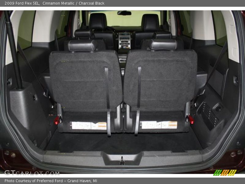 Cinnamon Metallic / Charcoal Black 2009 Ford Flex SEL