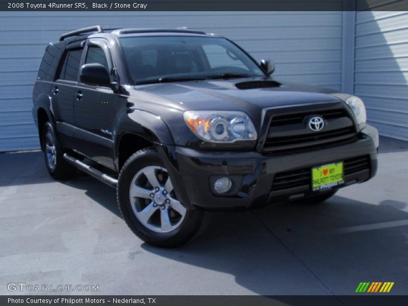 Black / Stone Gray 2008 Toyota 4Runner SR5