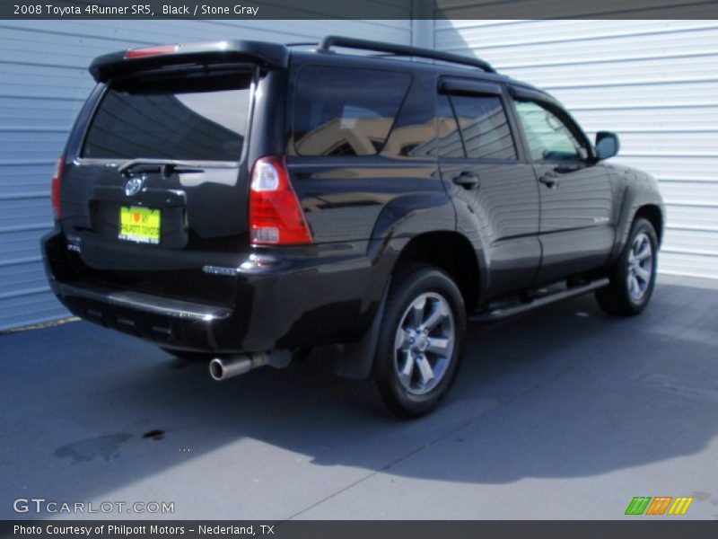 Black / Stone Gray 2008 Toyota 4Runner SR5