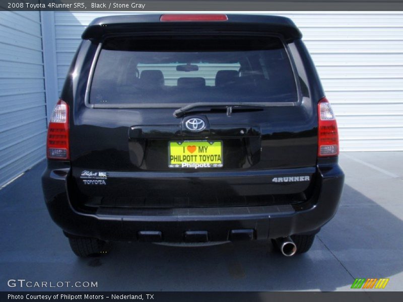 Black / Stone Gray 2008 Toyota 4Runner SR5