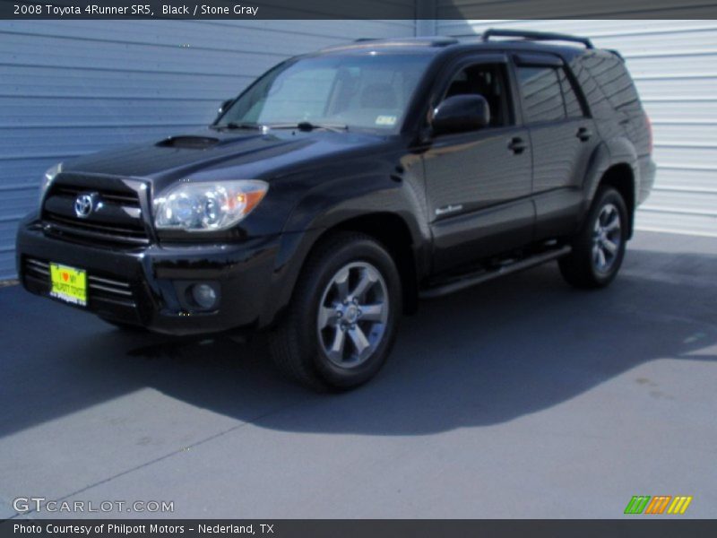 Black / Stone Gray 2008 Toyota 4Runner SR5