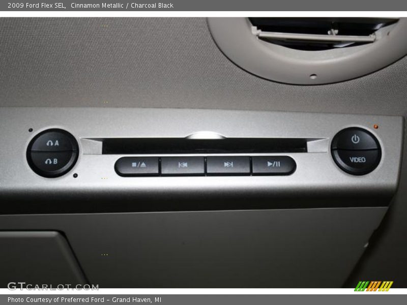 Cinnamon Metallic / Charcoal Black 2009 Ford Flex SEL