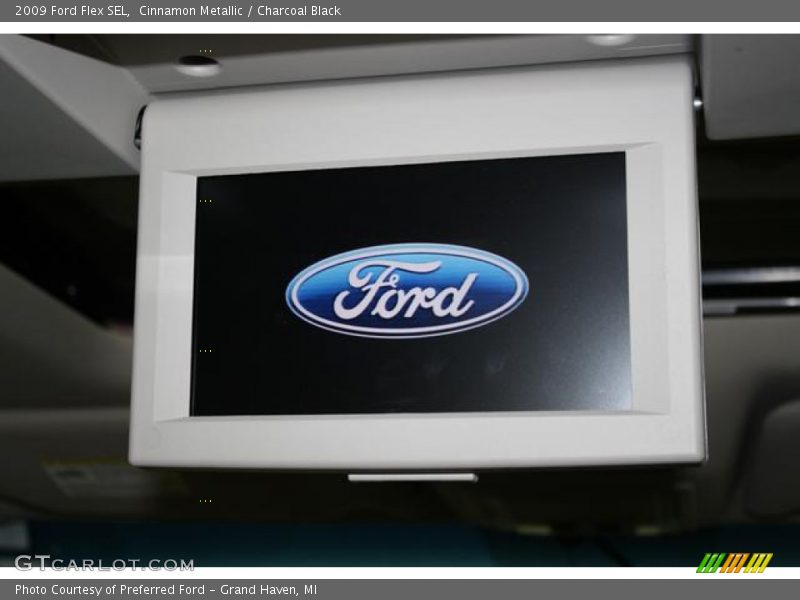 Cinnamon Metallic / Charcoal Black 2009 Ford Flex SEL