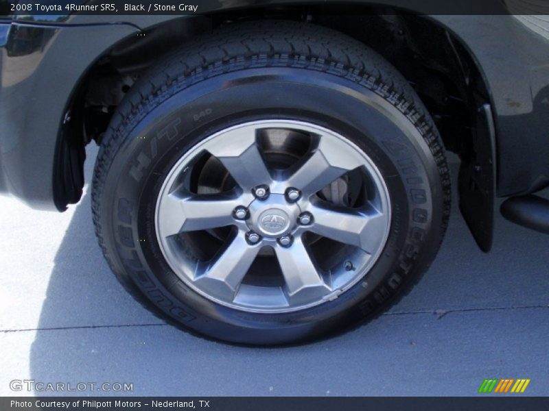 Black / Stone Gray 2008 Toyota 4Runner SR5