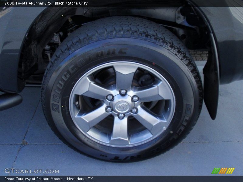 Black / Stone Gray 2008 Toyota 4Runner SR5