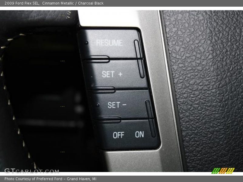 Cinnamon Metallic / Charcoal Black 2009 Ford Flex SEL