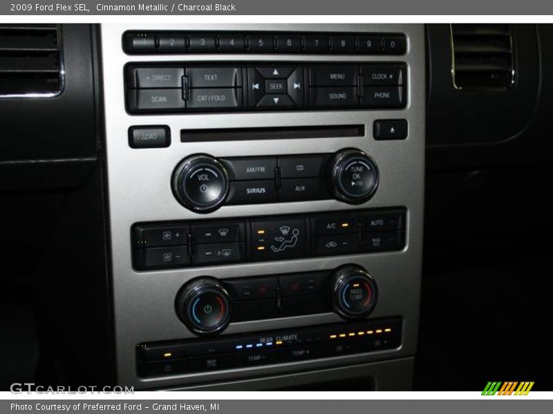 Cinnamon Metallic / Charcoal Black 2009 Ford Flex SEL