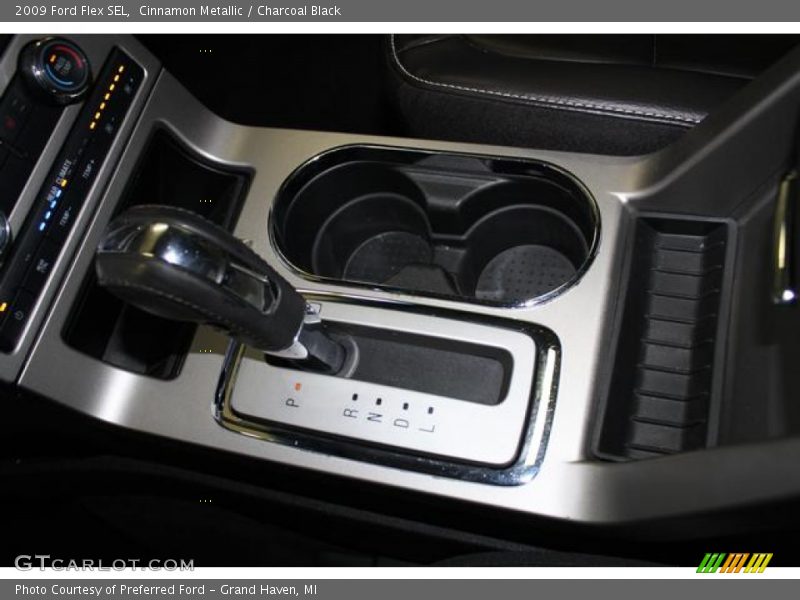 Cinnamon Metallic / Charcoal Black 2009 Ford Flex SEL