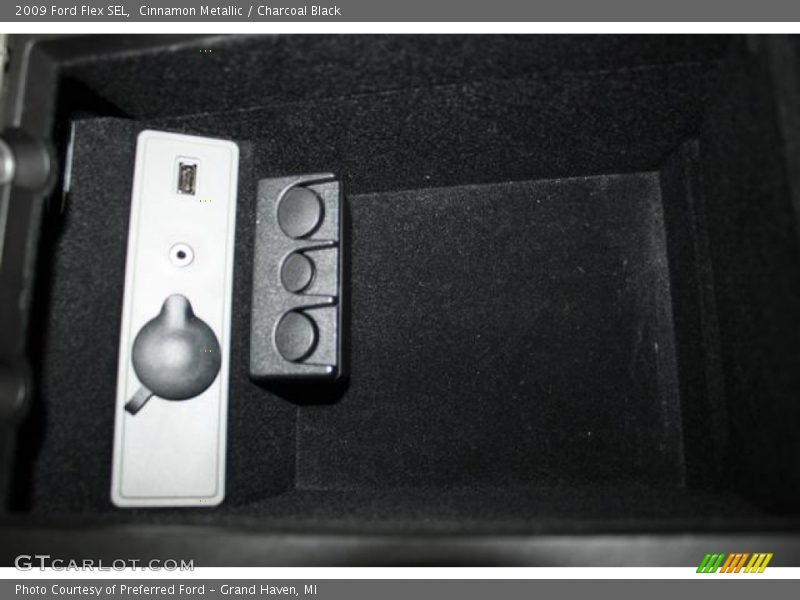 Cinnamon Metallic / Charcoal Black 2009 Ford Flex SEL