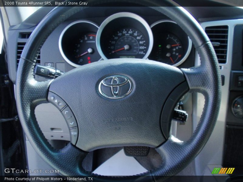 Black / Stone Gray 2008 Toyota 4Runner SR5