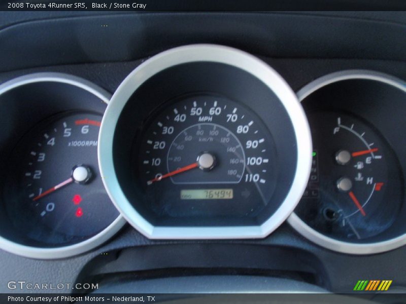 Black / Stone Gray 2008 Toyota 4Runner SR5