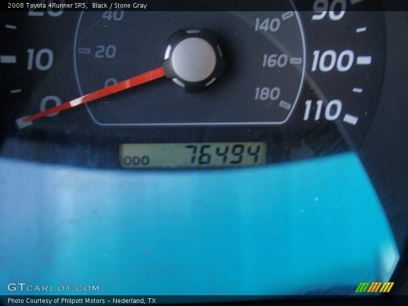 Black / Stone Gray 2008 Toyota 4Runner SR5