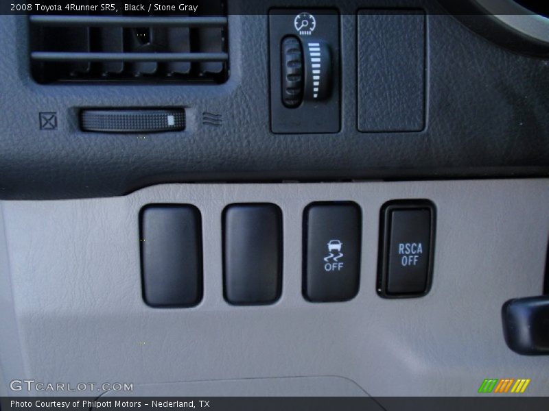 Black / Stone Gray 2008 Toyota 4Runner SR5