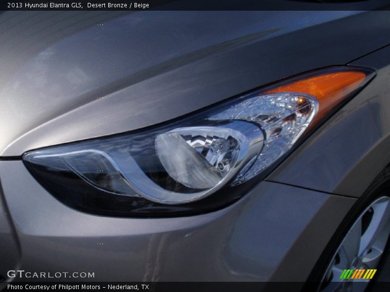 Desert Bronze / Beige 2013 Hyundai Elantra GLS