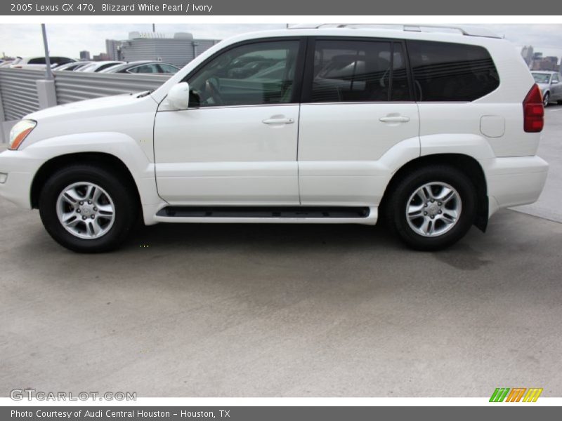 Blizzard White Pearl / Ivory 2005 Lexus GX 470