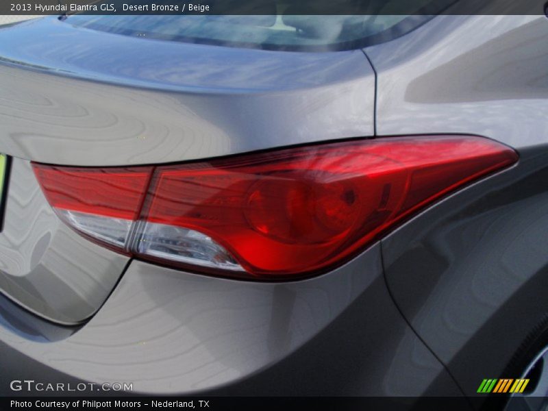 Desert Bronze / Beige 2013 Hyundai Elantra GLS