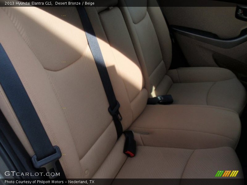 Desert Bronze / Beige 2013 Hyundai Elantra GLS