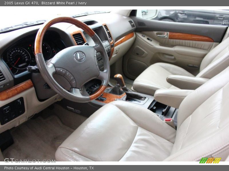 Blizzard White Pearl / Ivory 2005 Lexus GX 470