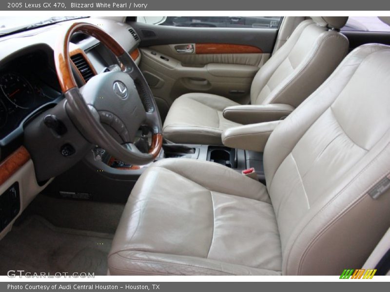 Blizzard White Pearl / Ivory 2005 Lexus GX 470