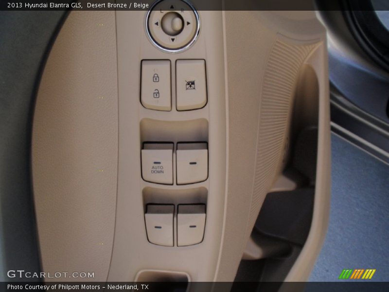 Desert Bronze / Beige 2013 Hyundai Elantra GLS