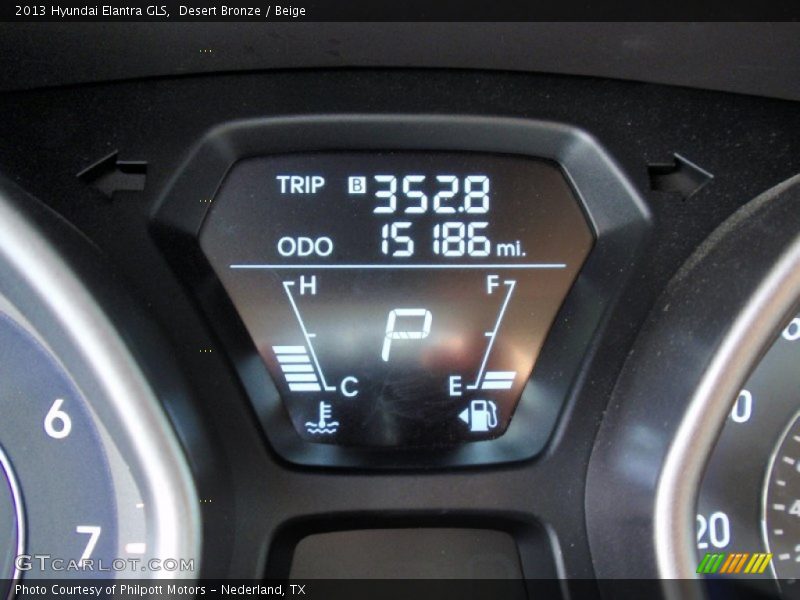 Desert Bronze / Beige 2013 Hyundai Elantra GLS