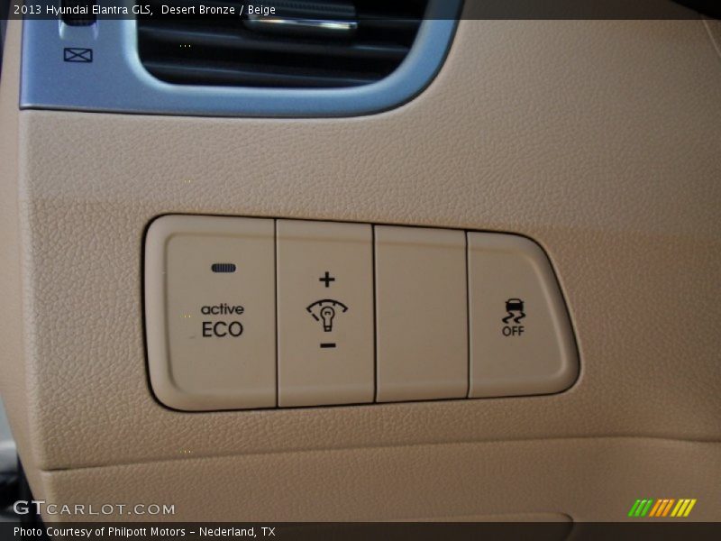 Desert Bronze / Beige 2013 Hyundai Elantra GLS