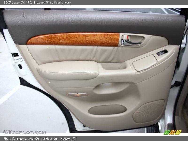 Blizzard White Pearl / Ivory 2005 Lexus GX 470