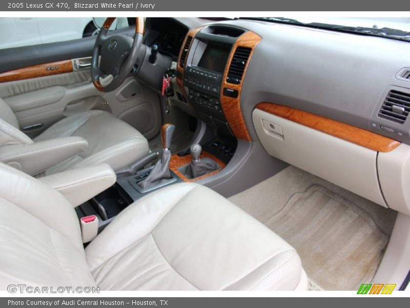 Blizzard White Pearl / Ivory 2005 Lexus GX 470