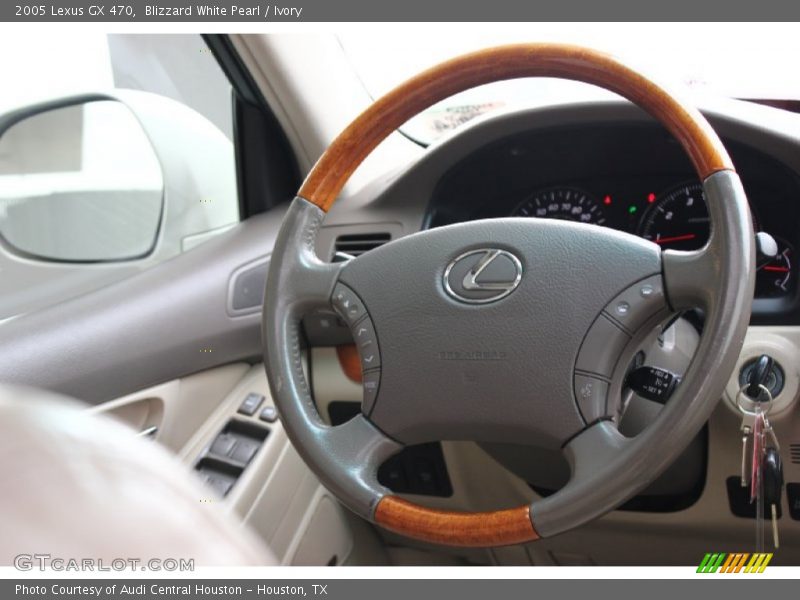 Blizzard White Pearl / Ivory 2005 Lexus GX 470