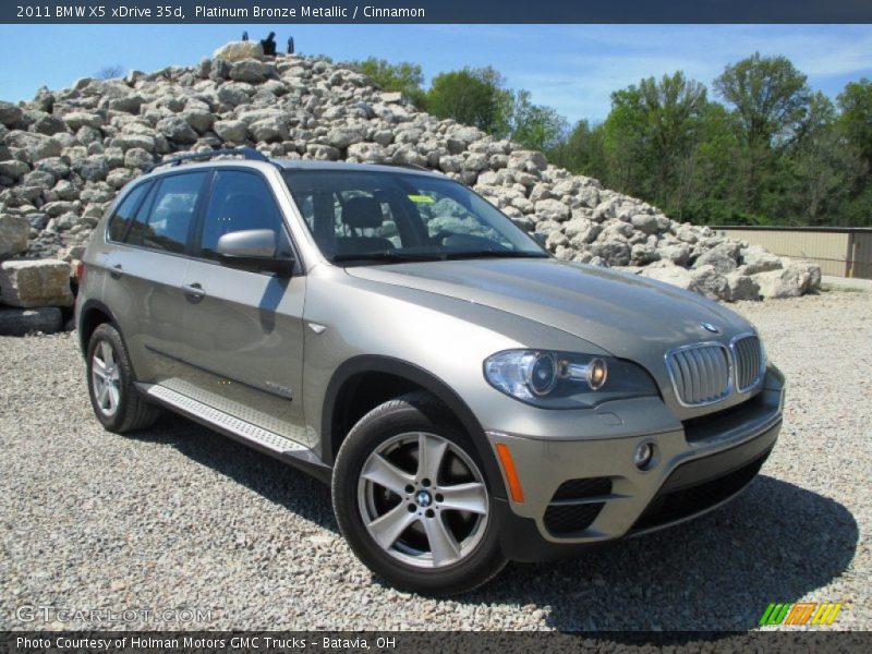 Front 3/4 View of 2011 X5 xDrive 35d