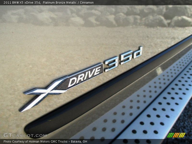 Platinum Bronze Metallic / Cinnamon 2011 BMW X5 xDrive 35d