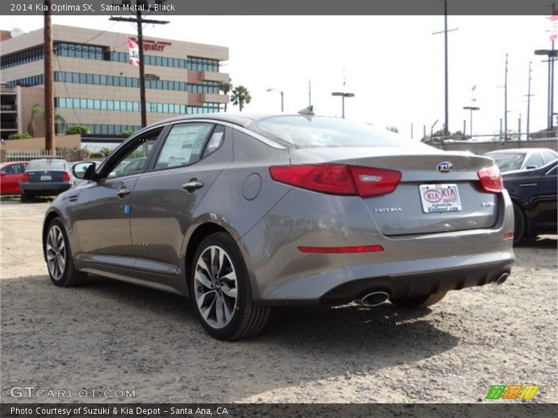 Satin Metal / Black 2014 Kia Optima SX