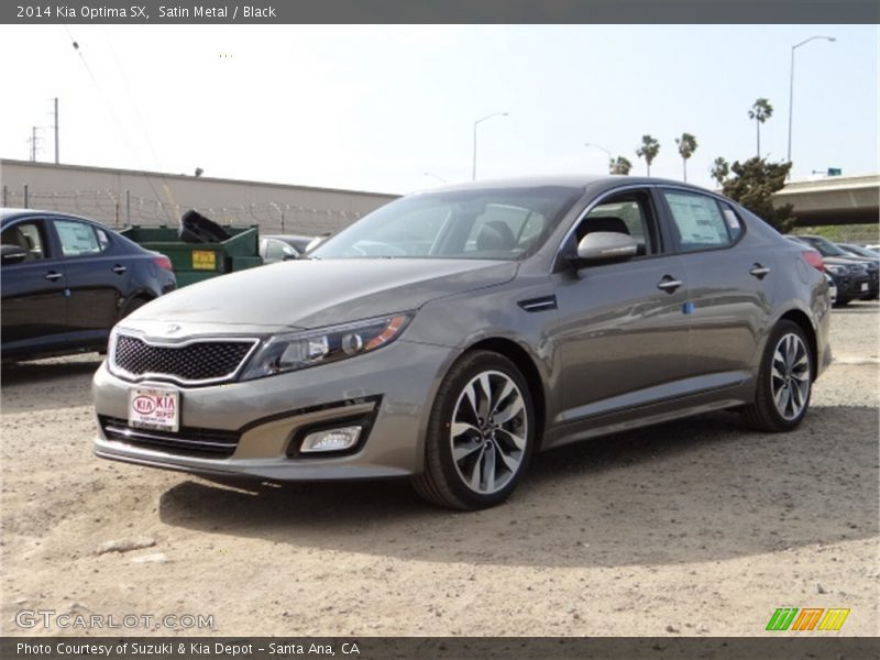 Satin Metal / Black 2014 Kia Optima SX