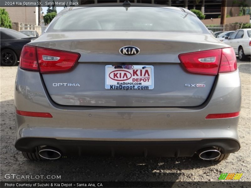 Satin Metal / Black 2014 Kia Optima SX