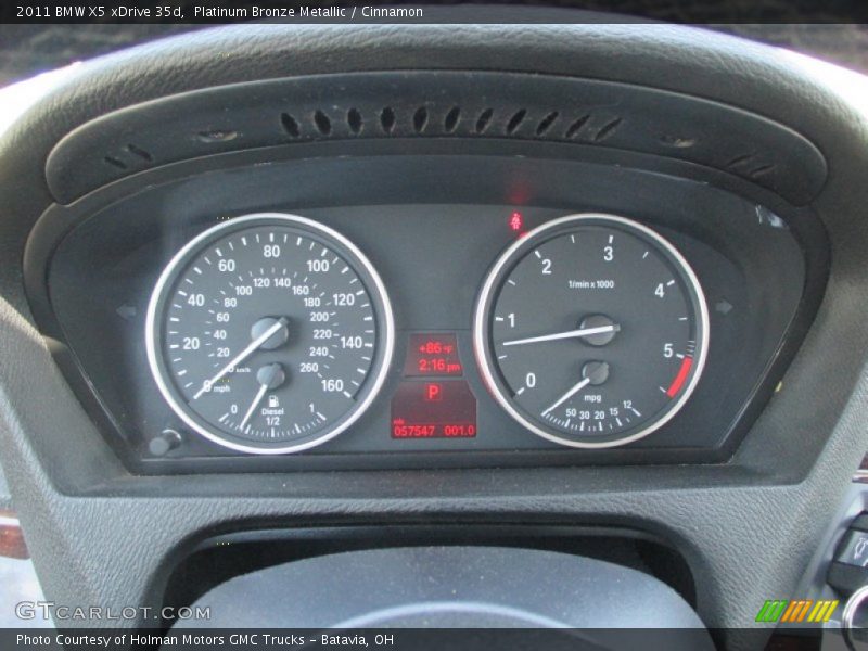 Platinum Bronze Metallic / Cinnamon 2011 BMW X5 xDrive 35d