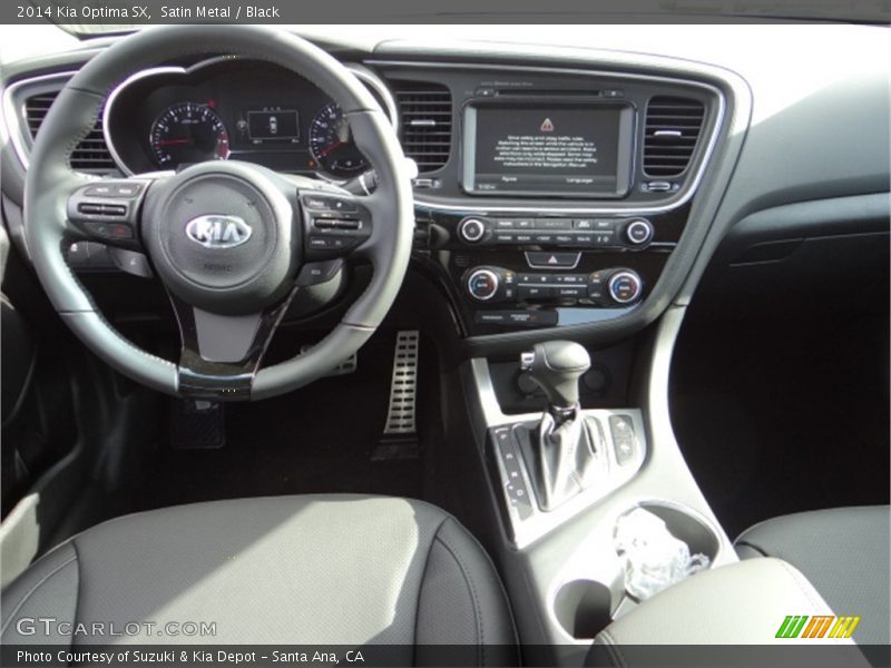 Satin Metal / Black 2014 Kia Optima SX